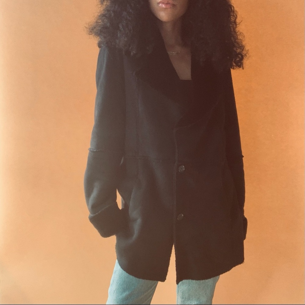 Andrew Marc Faux Fur Jacket